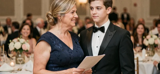Idées de discours d’une maman pour le mariage de son fils : émotions et conseils