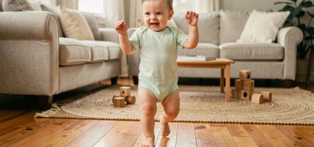 Conseils et astuces pour accompagner les premiers pas de bébé en toute sécurité